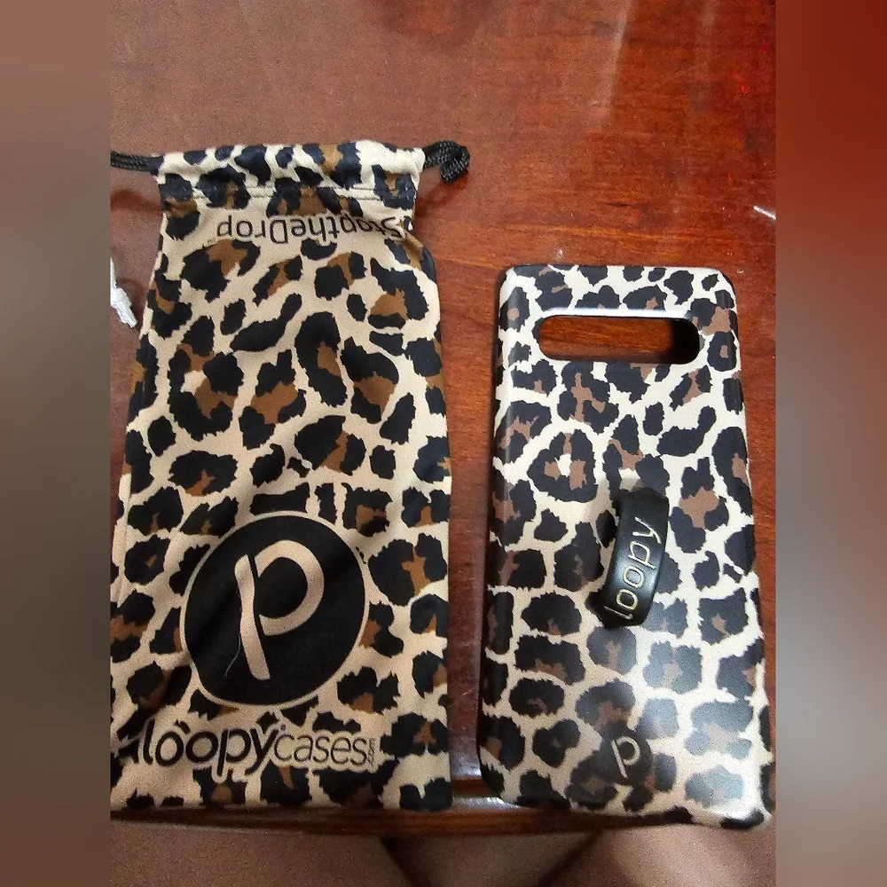 S10 Lepoard Loopy Case